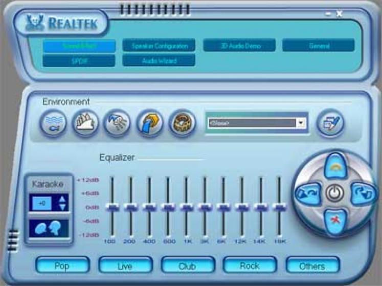 Realtek High Definition Audio Driver for Windows 7 / 8 / Vista screenshot