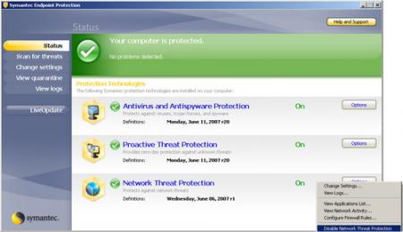 free download symantec endpoint protection virus definitions